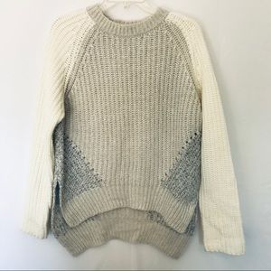 Anthropologie John and Jenn chunky knit sweater